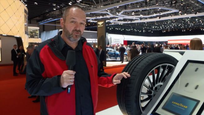 go to Genf 2018: Der Prototyp eines intelligenten Reifens